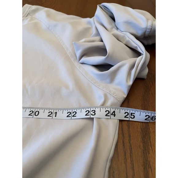 Ashworth Weather System Golf Pullover Windbreaker Taupe Cream Women's XL - Picture 4 of 7